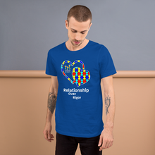 Relationship Over Rigor Open Heart w/Love Short-Sleeve Unisex T-Shirt
