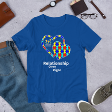 Relationship Over Rigor Open Heart w/Love Short-Sleeve Unisex T-Shirt