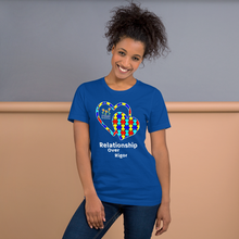 Relationship Over Rigor Open Heart w/Love Short-Sleeve Unisex T-Shirt