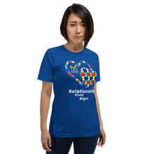 Relationship Over Rigor Open Heart w/Love Short-Sleeve Unisex T-Shirt