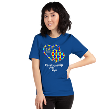 Relationship Over Rigor Open Heart w/Love Short-Sleeve Unisex T-Shirt