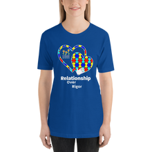 Relationship Over Rigor w/ Hand Short-Sleeve Unisex T-Shirt