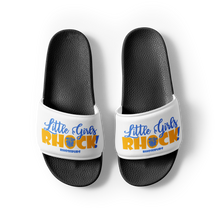 Rhosebuds (Sigma Gamma Rho) Little Girls Rhock (yellow) Women's slides