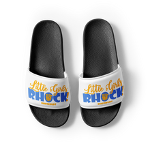 Rhosebuds (Sigma Gamma Rho) Little Girls Rock (Blue) Women's slides