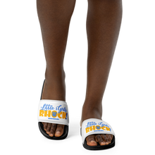 Rhosebuds (Sigma Gamma Rho) Little Girls Rhock (yellow) Women's slides