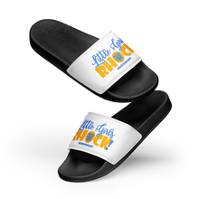 Rhosebuds (Sigma Gamma Rho) Little Girls Rhock (yellow) Women's slides