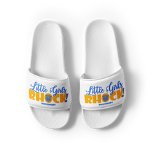 Rhosebuds (Sigma Gamma Rho) Little Girls Rhock (yellow) Women's slides