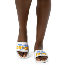 Rhosebuds (Sigma Gamma Rho) Little Girls Rhock (yellow) Women's slides