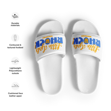 Rhosebuds (Sigma Gamma Rho) Little Girls Rock (Blue) Women's slides