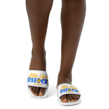Rhosebuds (Sigma Gamma Rho) Little Girls Rock (Blue) Women's slides